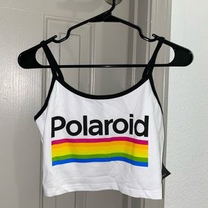 Polaroid Crop Top